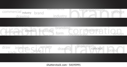 Vector illustration. Business concept background