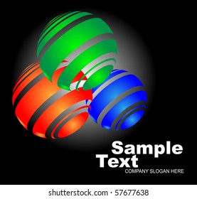Vector illustration. Business concept design. Abstract background.