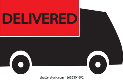 Vector illustration for business - Delivered