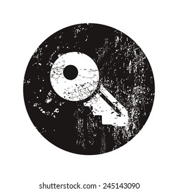 vector illustration of business and finance icon key