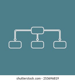 vector illustration of business and finance icon way