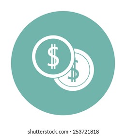 vector illustration of business and finance icon money