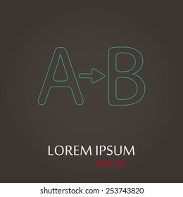 vector illustration of business and finance icon way