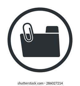 vector illustration of business and finance icon folder