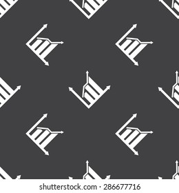 vector illustration of business and finance icon graph