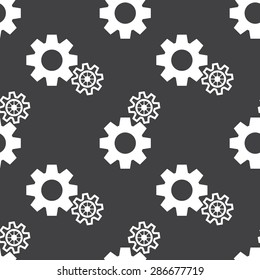 vector illustration of business and finance icon cogwheel