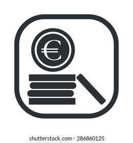 vector illustration of business and finance icon euro coins