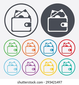 vector illustration of business and finance icon purse