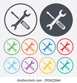 vector illustration of business and finance icon repair