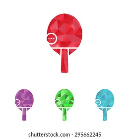 vector illustration of business and finance icon racket
