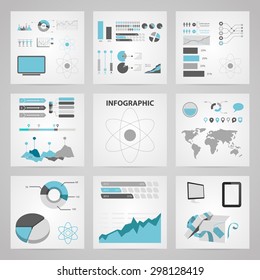 vector illustration of business and finance icon atom