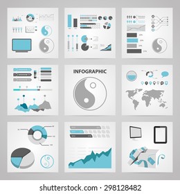 Vector Illustration Of Business And Finance Icon Yin Yang