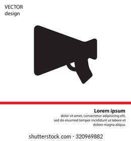 vector illustration of business and finance icon mouthpiece