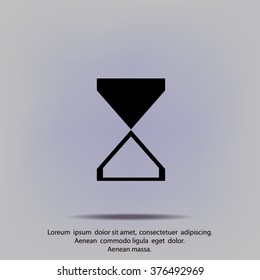 vector illustration of business and finance icon, time is money