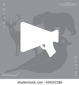 vector illustration of business and finance icon mouthpiece