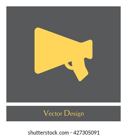 vector illustration of business and finance icon mouthpiece
