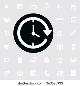 Vector illustration of business icons