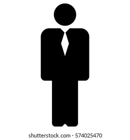 Vector Illustration of Business Man Icon
