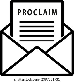 vector illustration of business message on transparent background