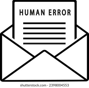 vector illustration of business message on transparent background