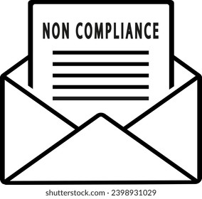 vector illustration of business message on transparent background