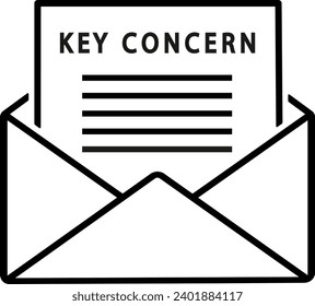 vector illustration of business message on transparent background	