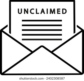 vector illustration of business message on transparent background