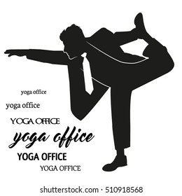 Vector illustration of businessman practicing yoga at office
Flat vector icon of the meditating office worker symbolizes tranquility, balance, relaxation, reflection, harmony
