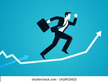 Business Vision See Opportunity Investor Fortune Stock Vector (Royalty ...