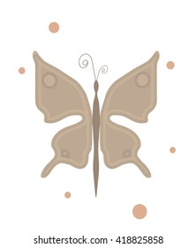 Vector illustration "Butterfly".