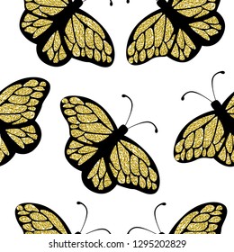 
vector illustration of butterfly pattern