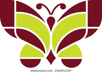 vector illustration of a butterfly with wide wings and a charming color. a colorful butterfly with a colorful pattern