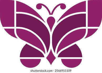 vector illustration of a butterfly with wide wings and a charming color. a colorful butterfly with a colorful pattern