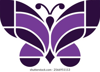 vector illustration of a butterfly with wide wings and a charming color. a colorful butterfly with a colorful pattern