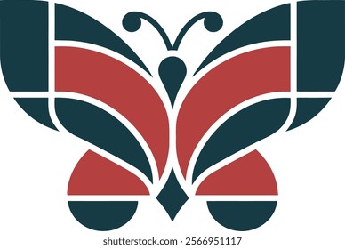 vector illustration of a butterfly with wide wings and a charming color. a colorful butterfly with a colorful pattern