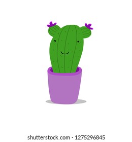 
vector illustration cactus cartoon