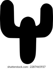vector illustration of cactus icon