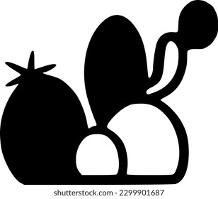 vector illustration of cactus icon