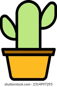 vector illustration of cactus plant