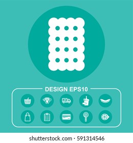 Vector Illustration Cake Icon
