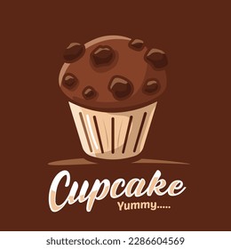 vector illustration of cake logo 