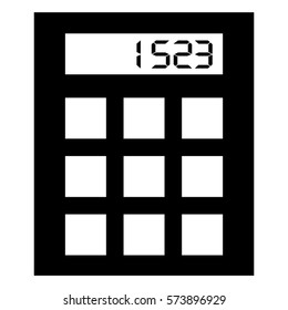 Vector Illustration of Calculator Icon
