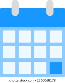 ilustración vectorial de un calendario