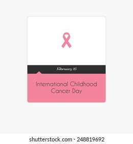 Vector illustration of Calendar date on a white background