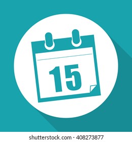 Vector illustration of Calendar, editable icon