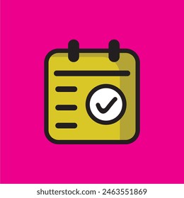 vector illustration of calendar icon