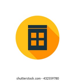 Vector illustration of calendar icon