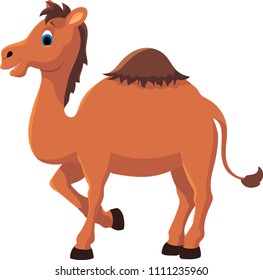 
Vector illustration of a camel. Children's illustration of a camel