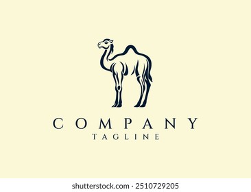 Ilustración vectorial de Camel Logo Design