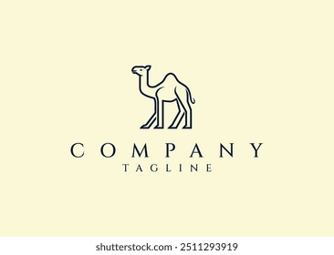 Ilustración vectorial de Camel Logo Design